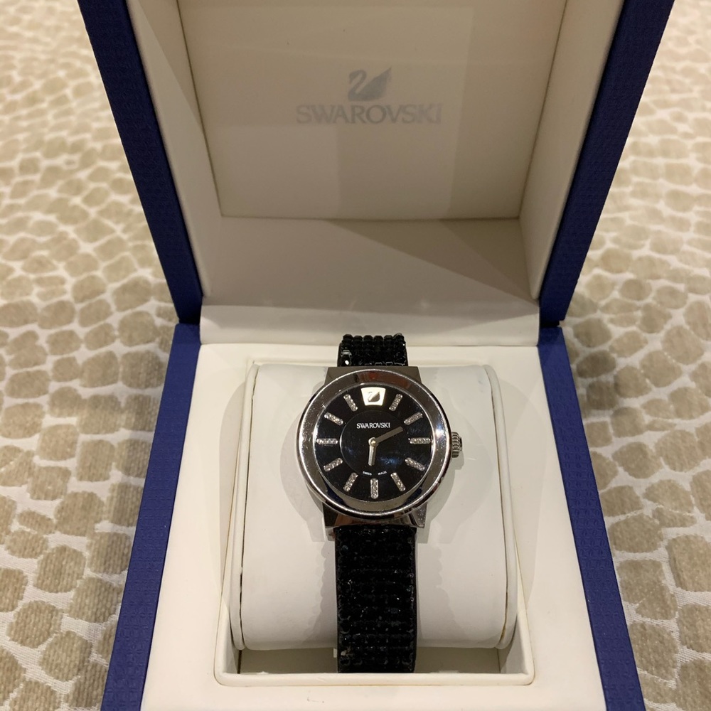 Swarovski crystal watch
